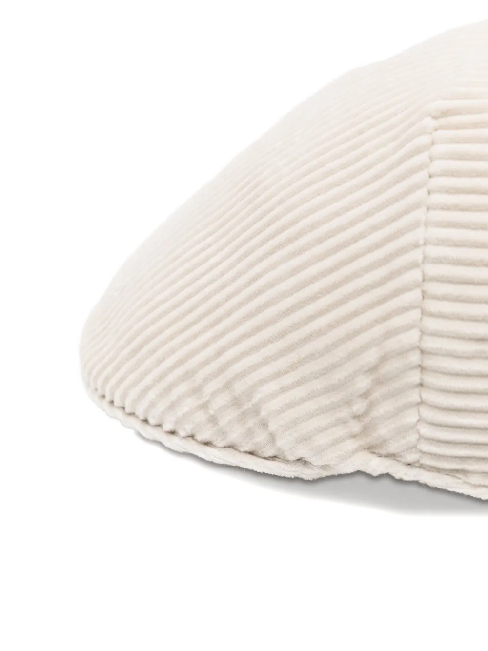 Brunello Cucinelli Cappello In Velluto A Coste In White