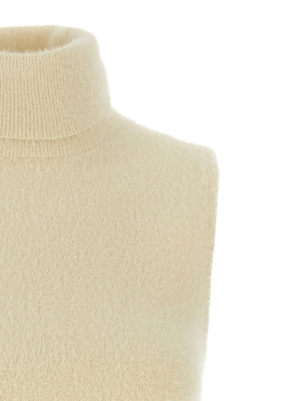 Elisabetta Franchi Midi-jurk met col Wit