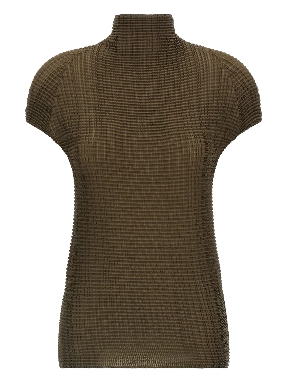 Issey Miyake プリーツ Tシャツ - グリーン Issey Miyake プリーツ Tシャツ - グリーン