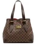 Louis Vuitton Pre-Owned 2009 Damier Ebene Hampstead MM tote bag - Brown