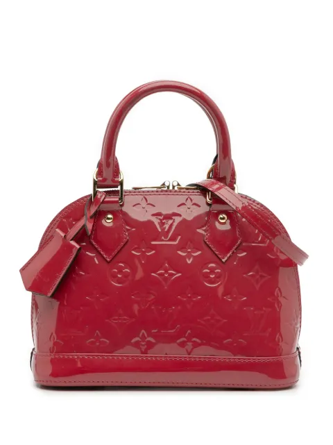 Louis Vuitton Pre-Owned 2014 Monogram Vernis Alma BB satchel