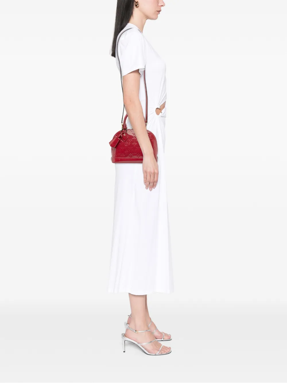 Louis Vuitton Pre-Owned 2014 Monogram Vernis Alma BB satchel | Pre-Owned | Image 2