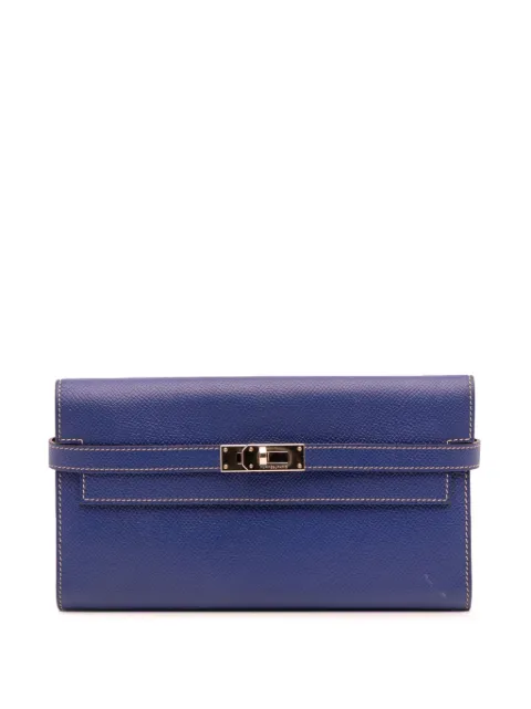 Hermès Pre-Owned cartera Epsom Kelly Longue Wallet larga 2012