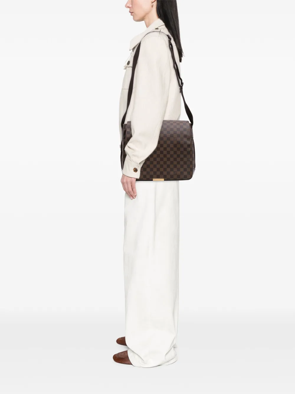 Louis Vuitton Pre-Owned 2008 Damier Ebene Bastille crossbody bag | Pre-Owned | Image 2