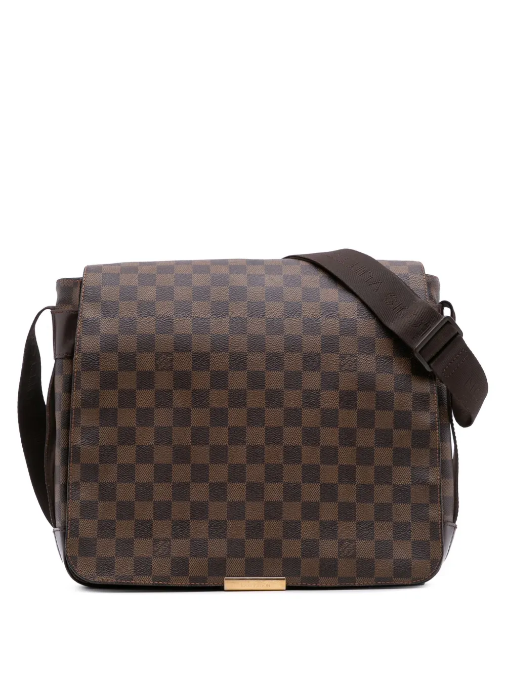 Louis Vuitton Pre-Owned 2008 ダミエ エベヌ バスティーユ ショルダーバッグ - ブラウン Louis Vuitton Pre-Owned 2008 ダミエ エベヌ バスティーユ ショルダーバッグ - ブラウン