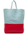 Celine Pre-Owned 2012 Bicolor Leather Vertical Cabas tote bag - Blue