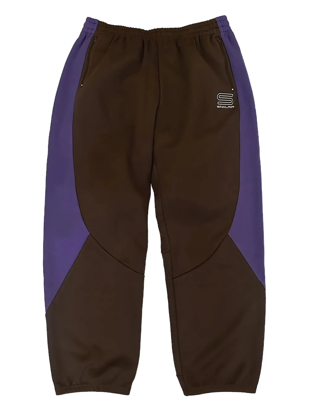 Sinclair logo-detail track pants | Brown | Image 1