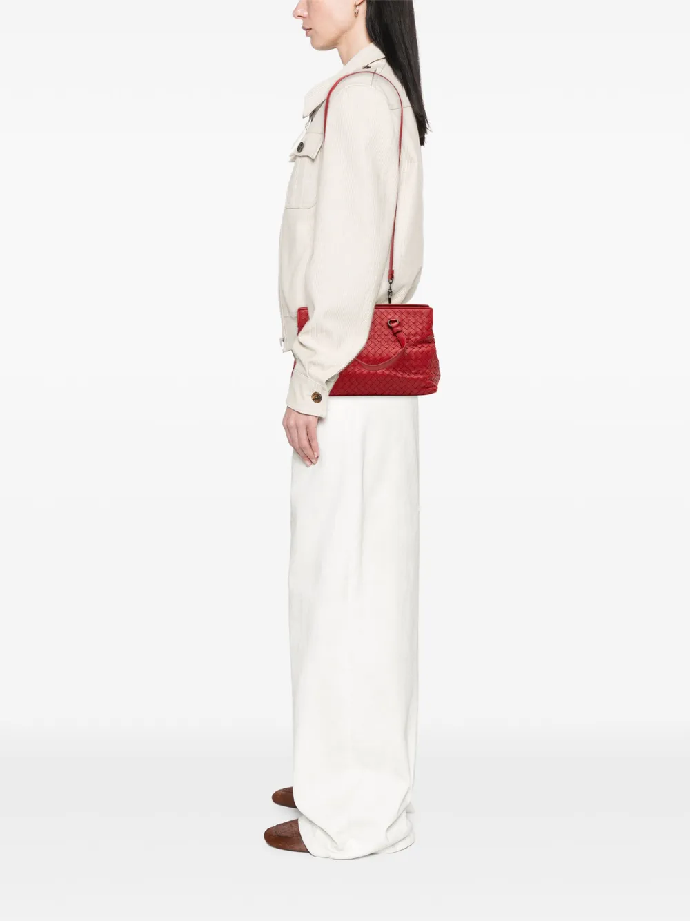 Bottega Veneta Pre-Owned 2012-2025 Nappa Intrecciato satchel | Pre-Owned | Image 2
