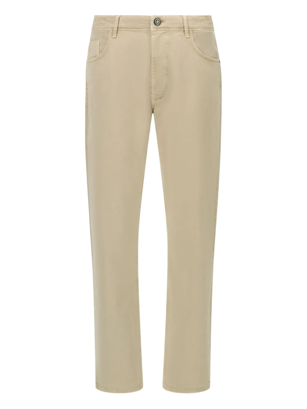 Boggi Milano cotton-blend straight-leg jeans | Neutrals | Image 1
