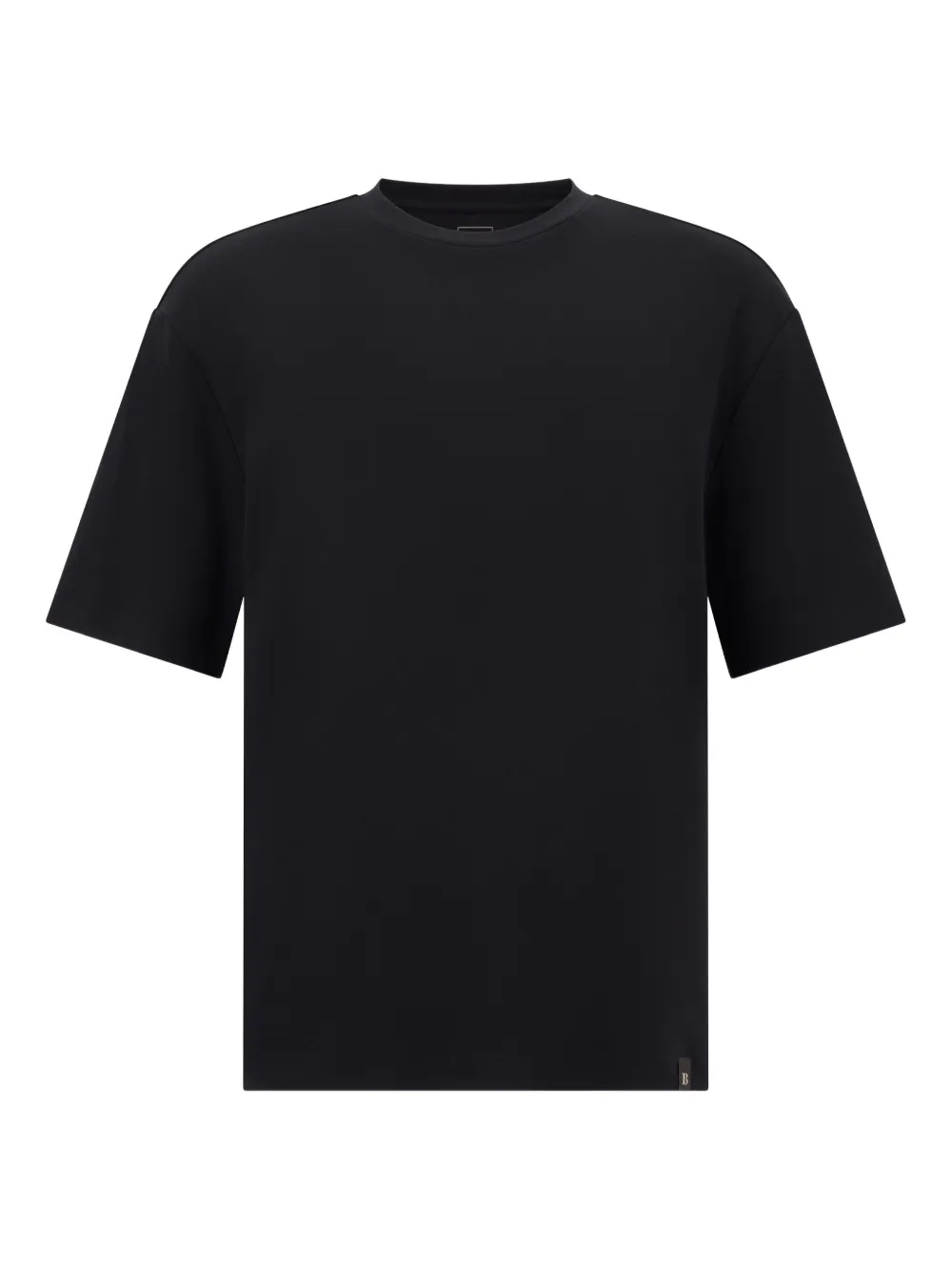 Boggi Milano crew-neck T-shirt | Black | Image 1
