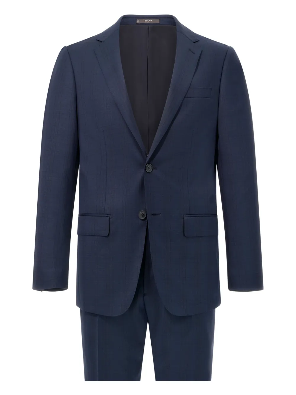 Boggi Milano Prince of Wales checked single-breasted suit | Blue | Image 1