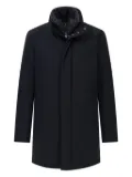 Boggi Milano zipped padded coat - Blue