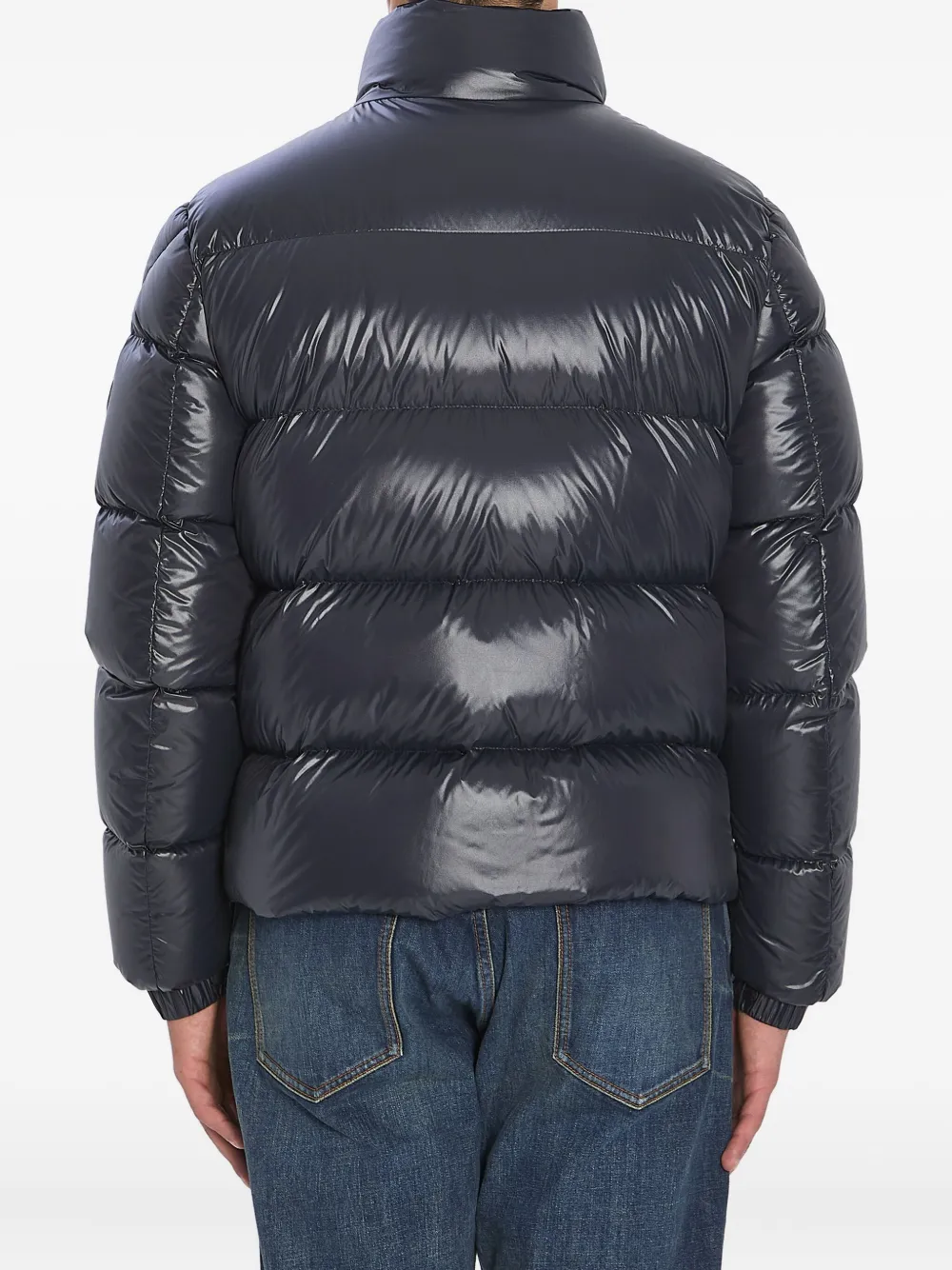 Moncler Black Dervox Short Down Jacket In Black