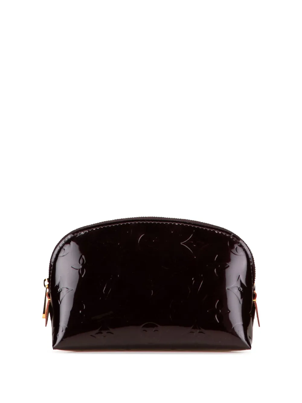 Louis Vuitton Pre-Owned 2015 モノグラム ヴェルニ コスメティックポーチ バニティバッグ - パープル Louis Vuitton Pre-Owned 2015 モノグラム ヴェルニ コスメティックポーチ バニティバッグ - パープル