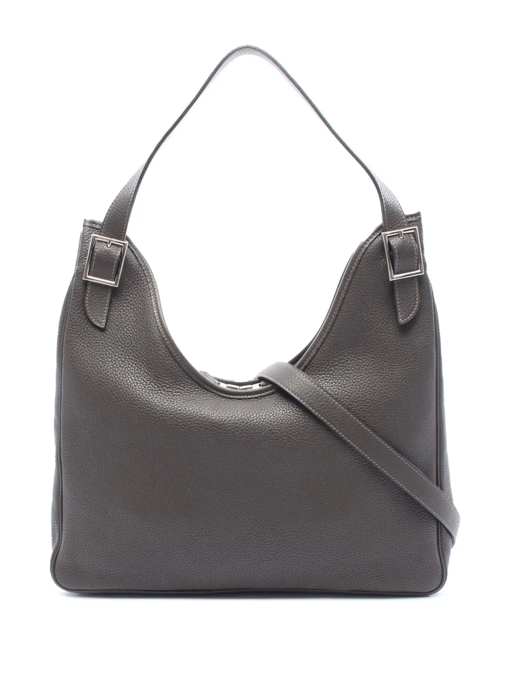 Hermès Pre-Owned 2011 クレマンス マサイ GM サッチェルバッグ - グレー Hermès Pre-Owned 2011 クレマンス マサイ GM サッチェルバッグ - グレー