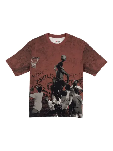Jordan graphic basketball-print T-shirt