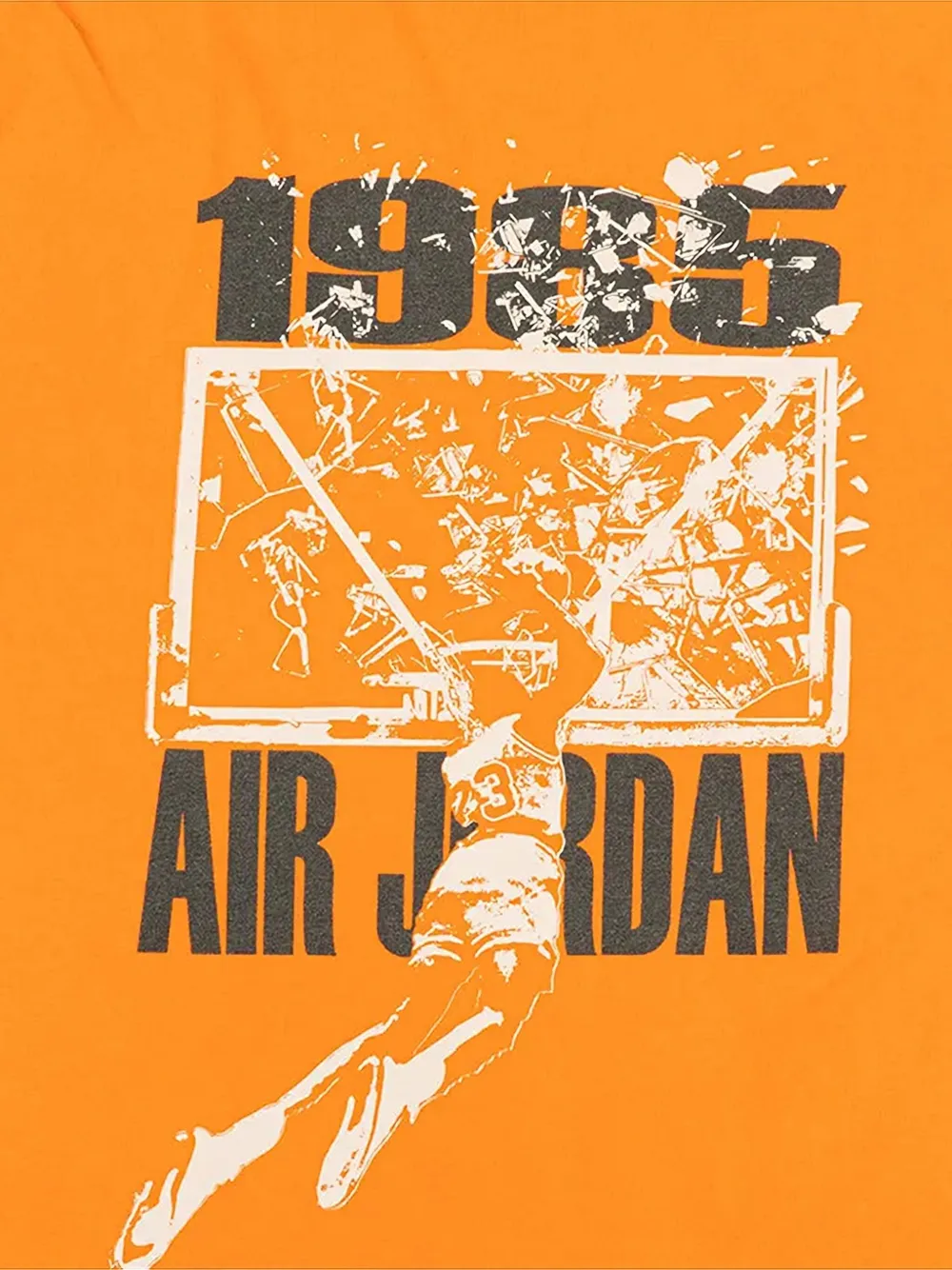 Jordan Brooklyn Shattered Backboard T-shirt - Oranje