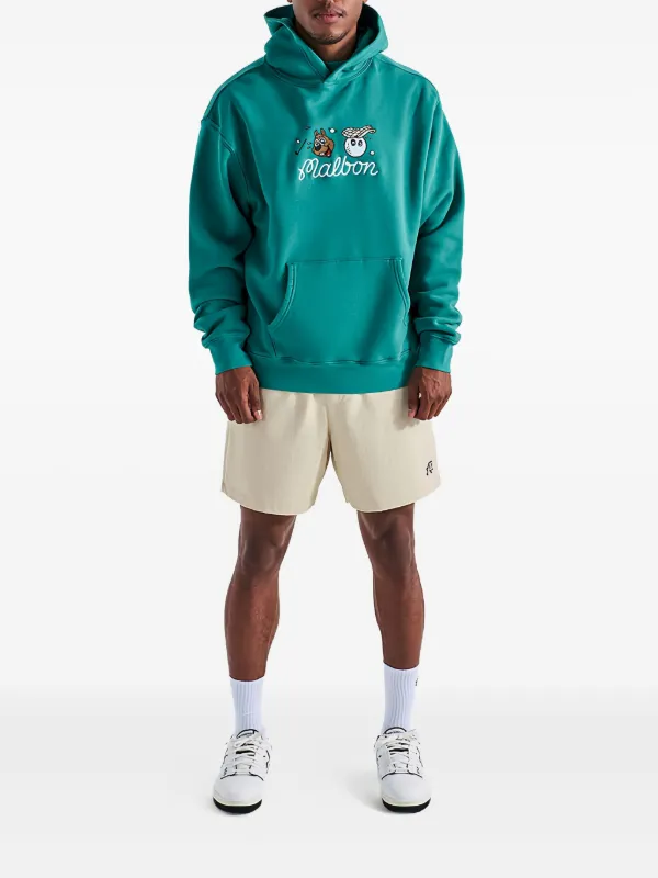 Malbon Golf Two Man Scramble Hoodie | Green | FARFETCH