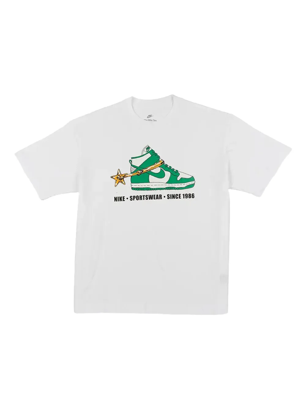 Nike Dunk graphic-print T-shirt - ホワイト Nike Dunk graphic-print T-shirt - ホワイト