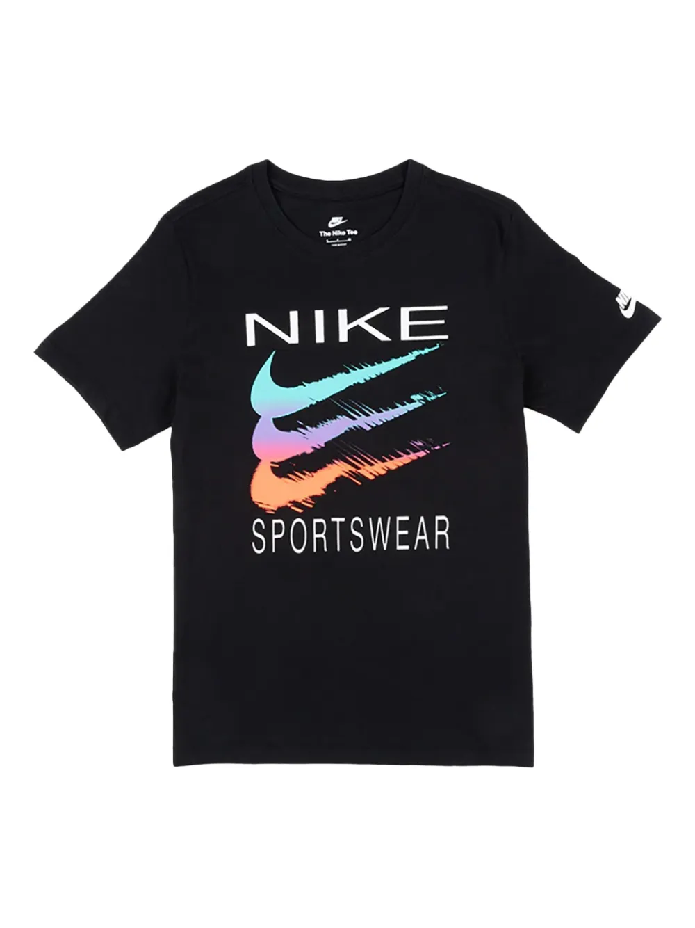 Nike triple-swoosh T-shirt | Black | Image 1