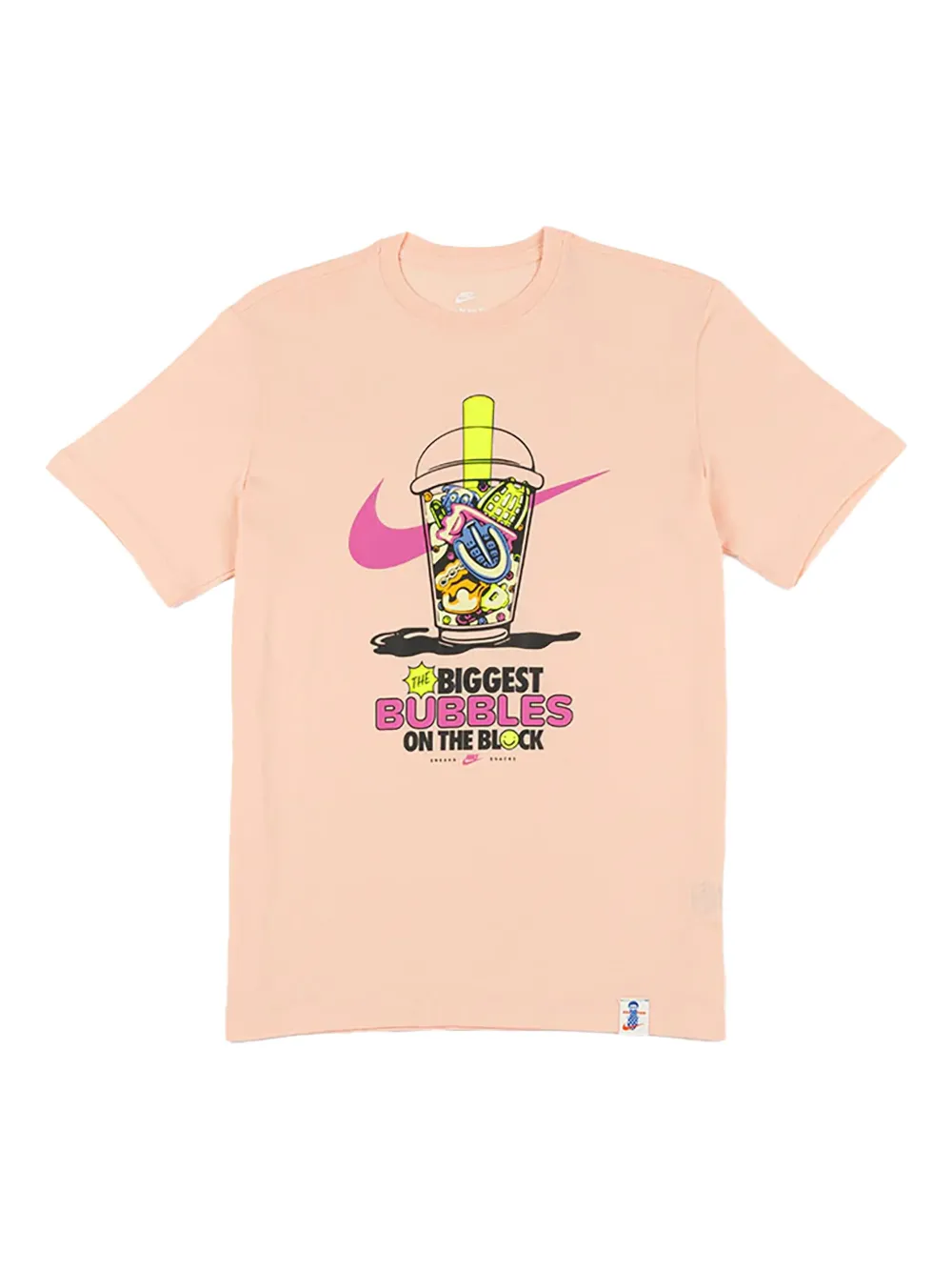 Nike Biggest Bubbles On The Block Tシャツ - ピンク Nike Biggest Bubbles On The Block Tシャツ - ピンク
