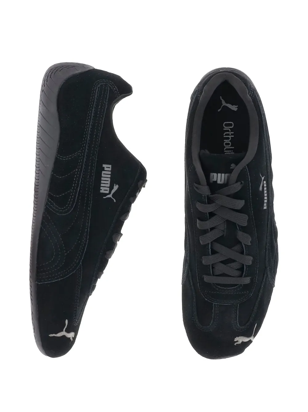PUMA EYEWEAR logo-print sneakers Black