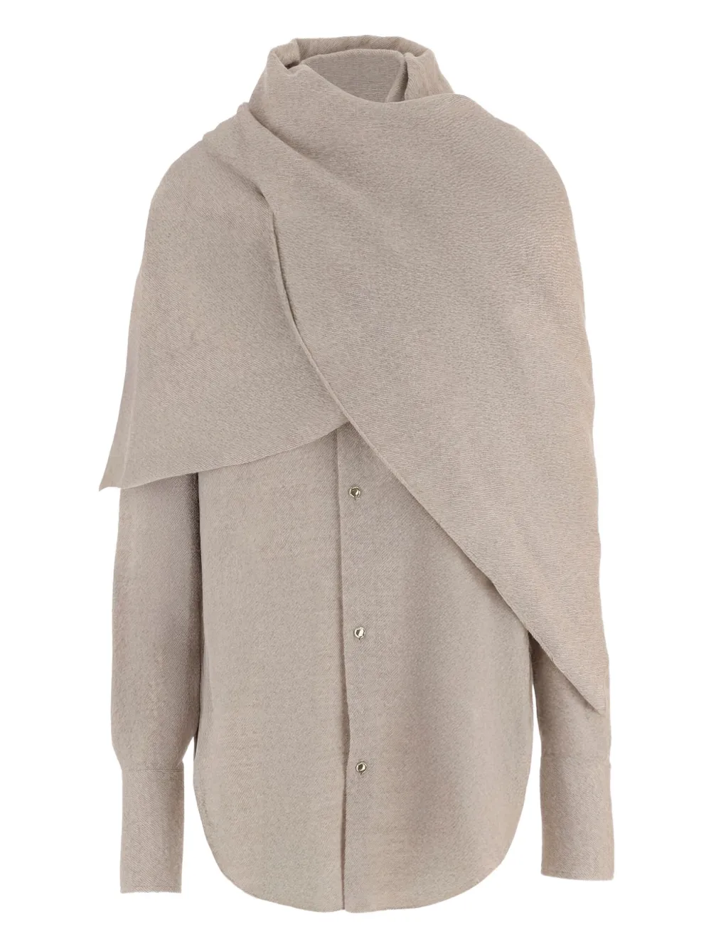 DARKPARK wool shirt | Grey | Image 1