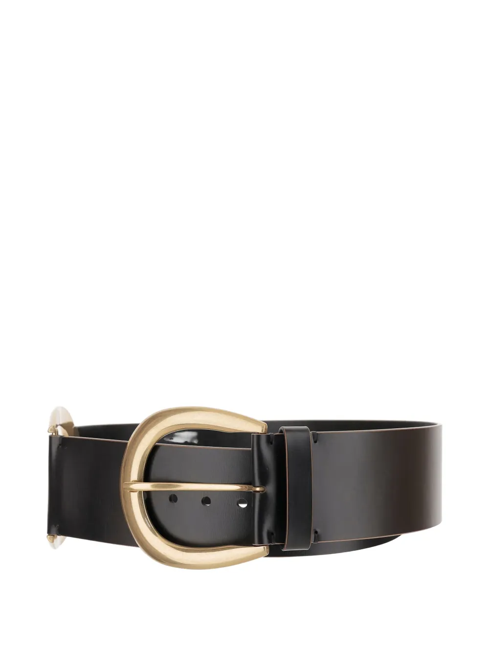 Chloé leather belt - Zwart