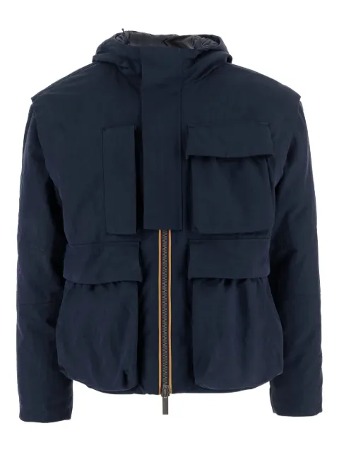 K-Way zip-up hooded jacket
