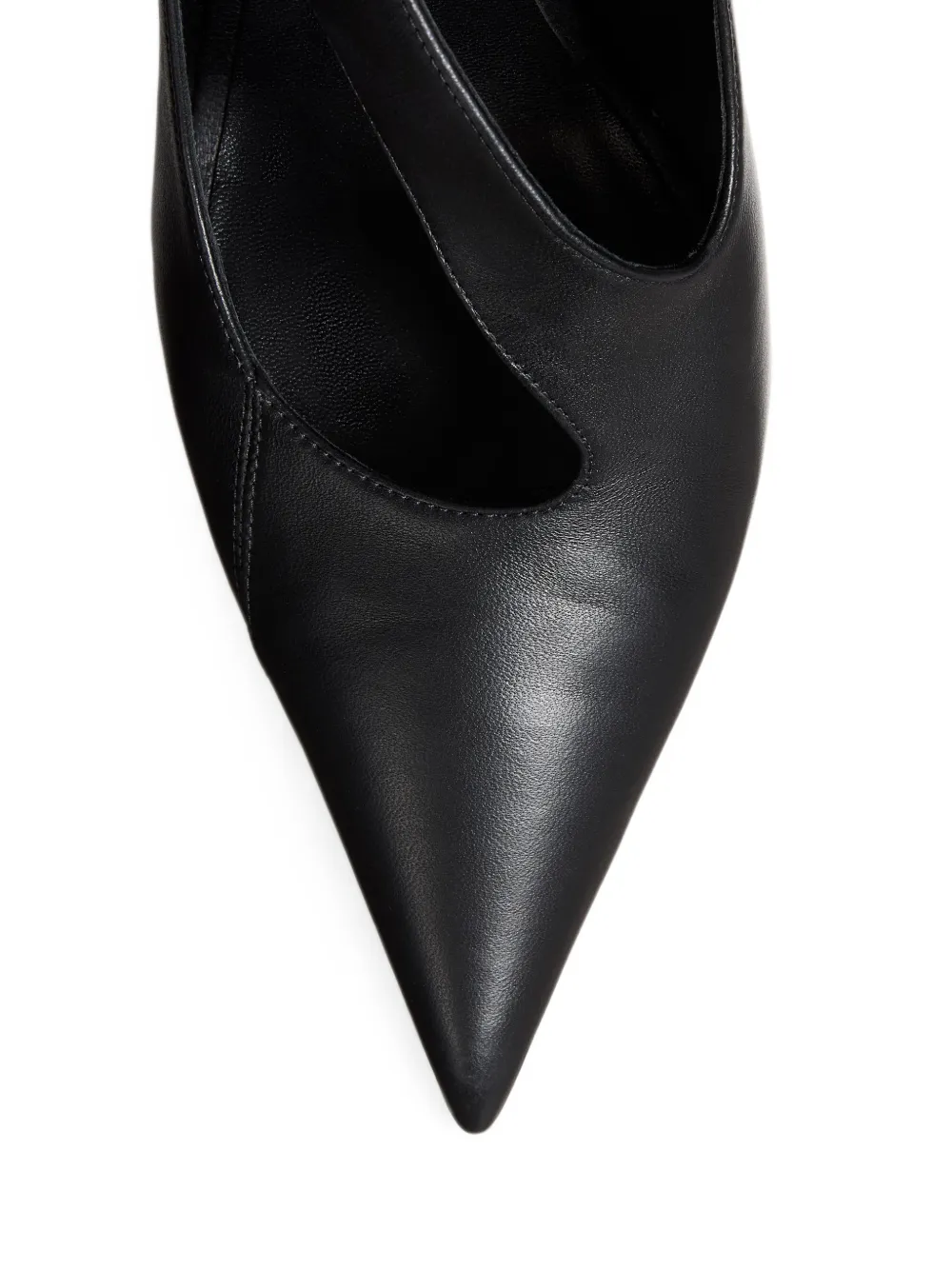 KHAITE Pumps met leren hak Zwart