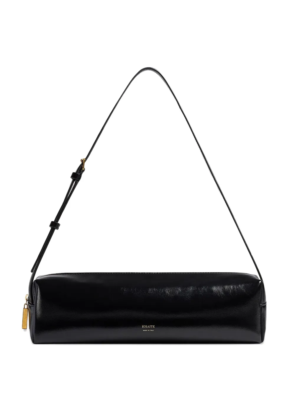 Khaite Leather Shoulder Bag In Black