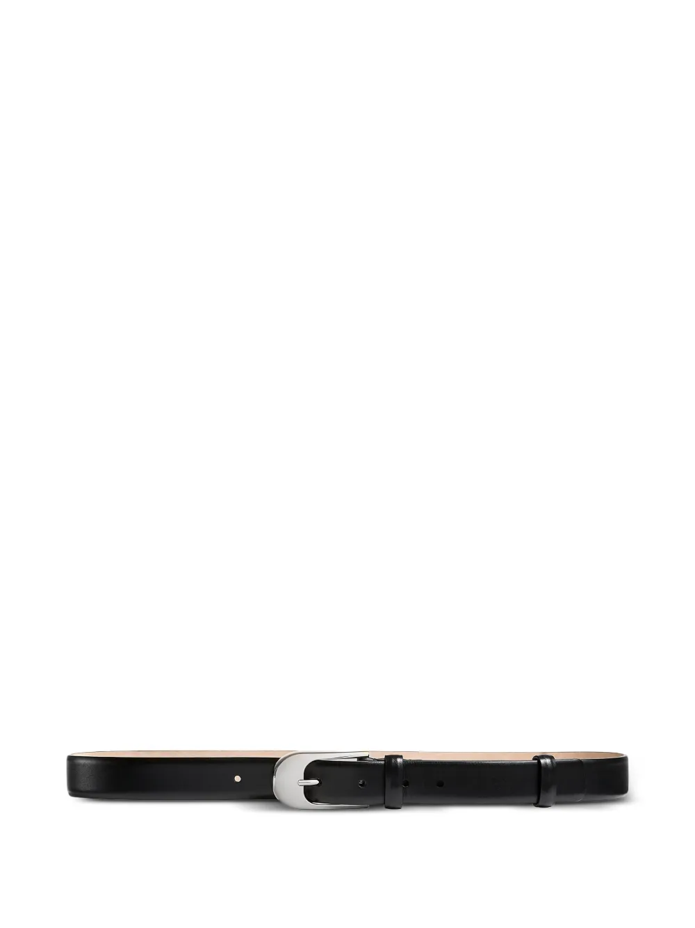 KHAITE leather belt | Black | Image 1