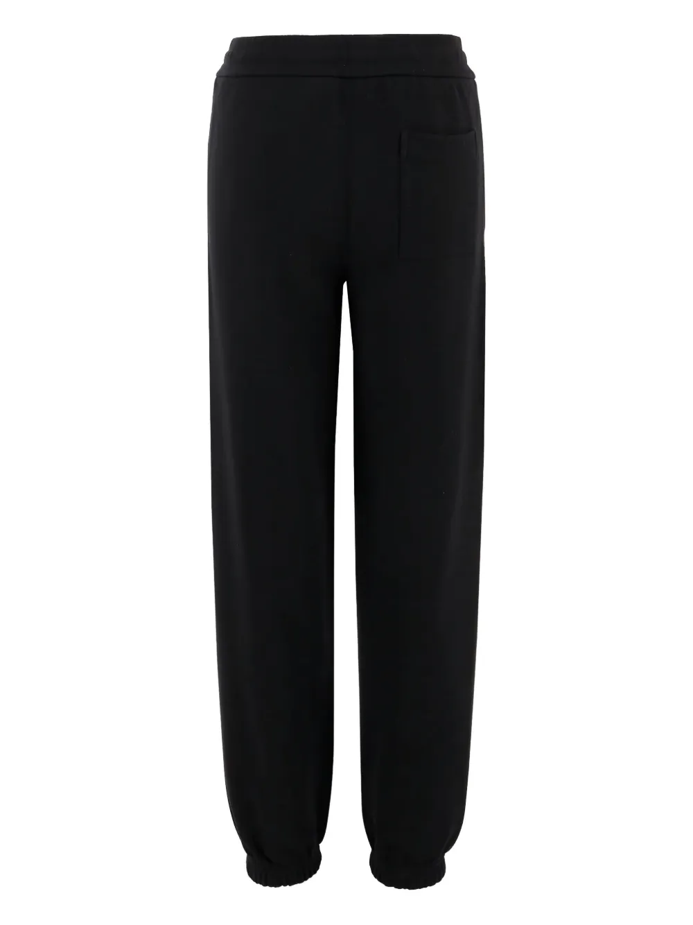 Jil Sander Drawstring Cuffed-hem Track Pants In Black