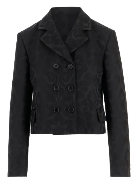 Chloé damask double-breasted jacket