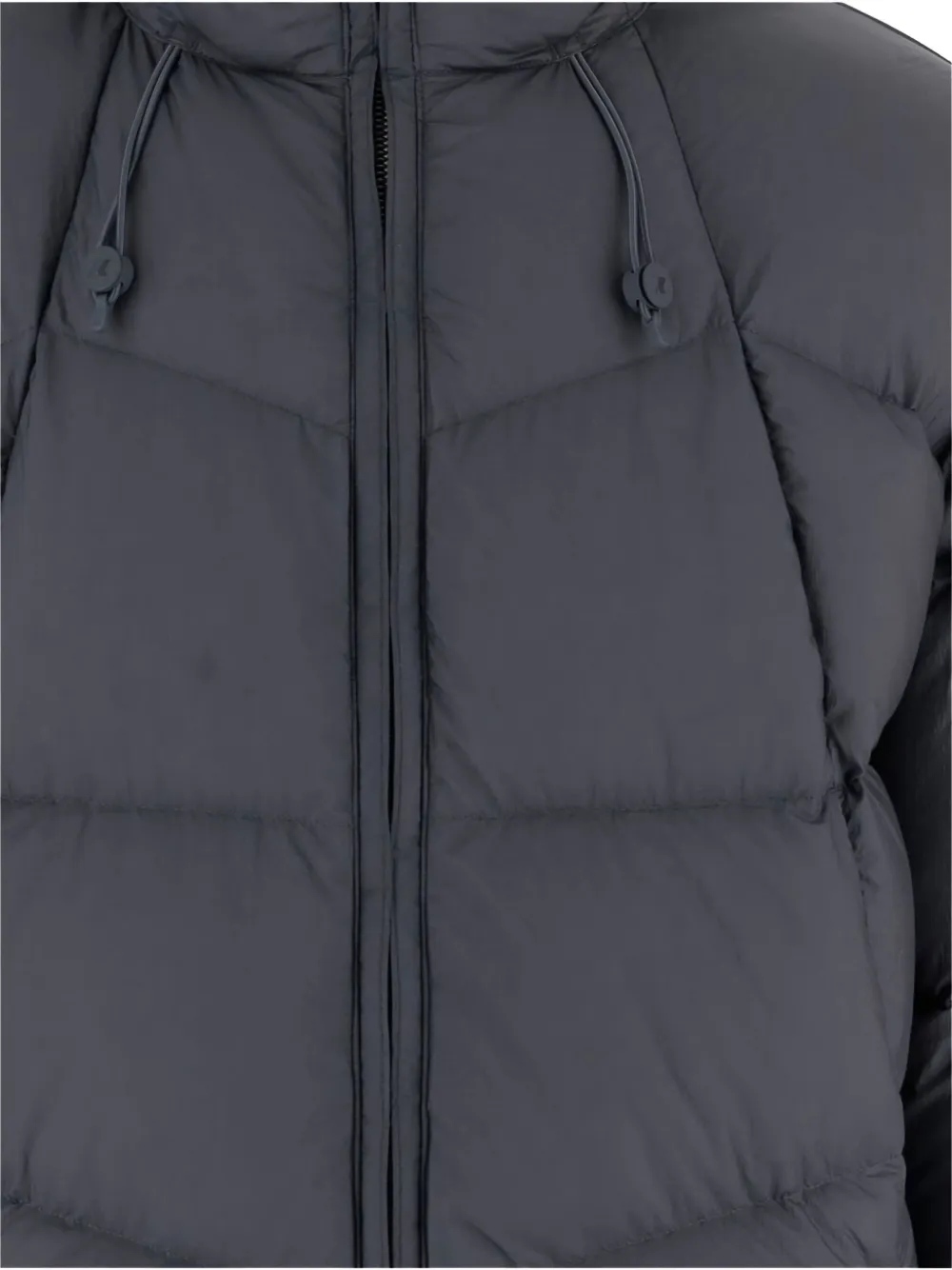 K-way Zip-up Hooded Jacket In Blue