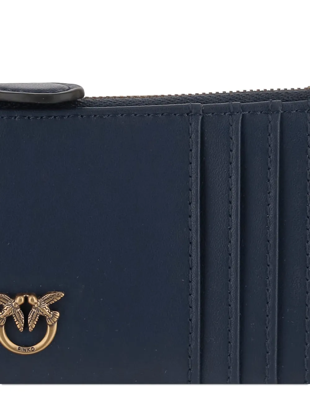Pinko Love Birds Wallet In Blue