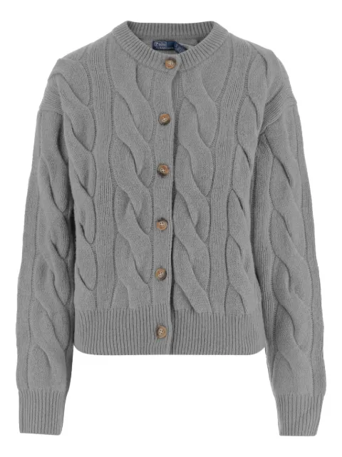 Polo Ralph Lauren cardigan en maille torsadée