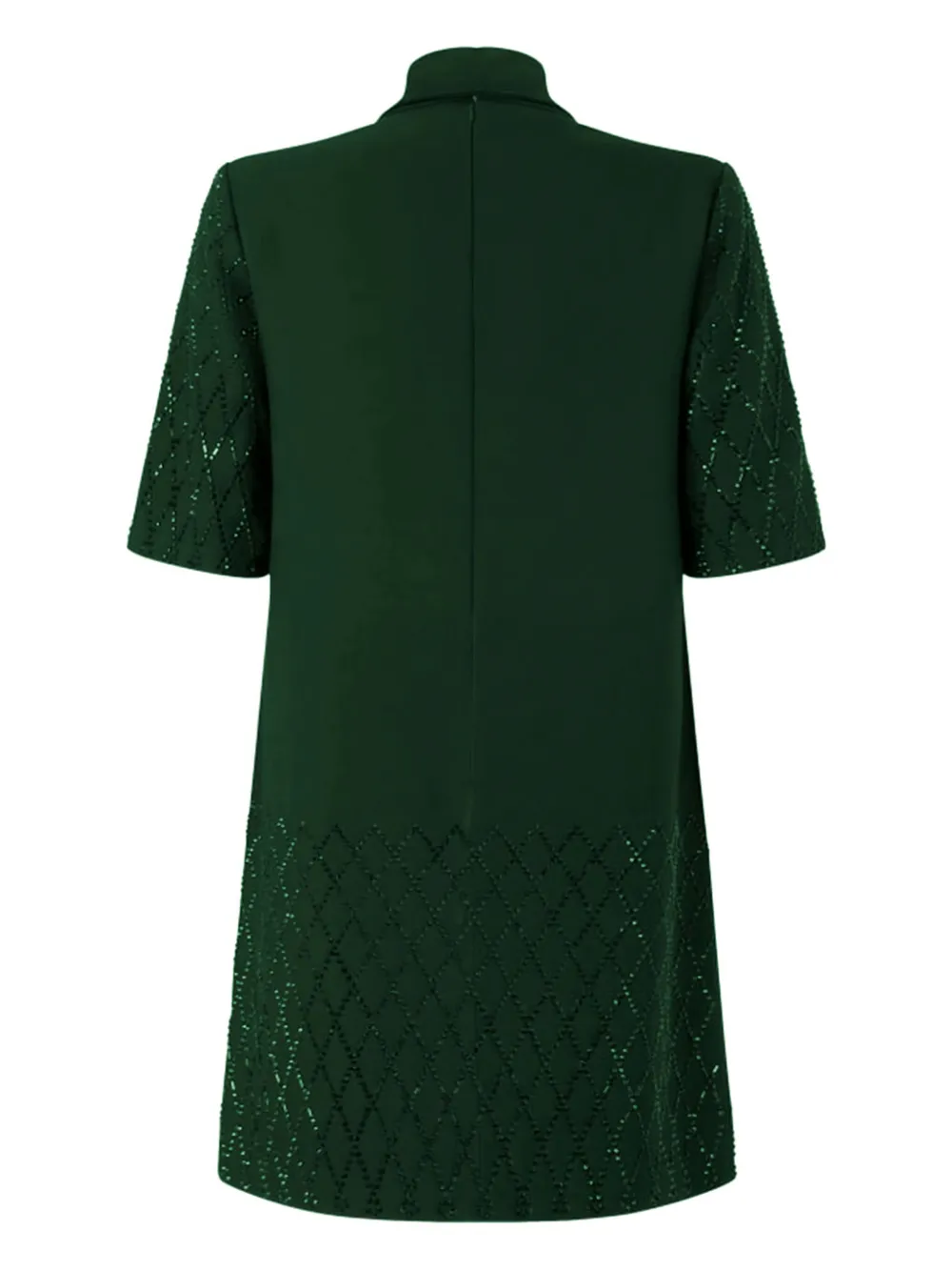 PINKO Mini-jurk met striksluiting - Groen