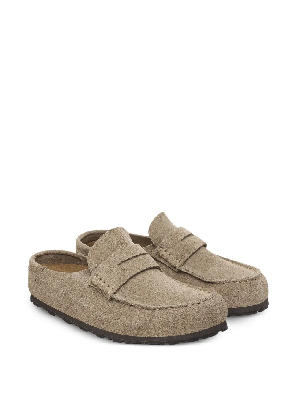 Birkenstock leather mules Neutrals