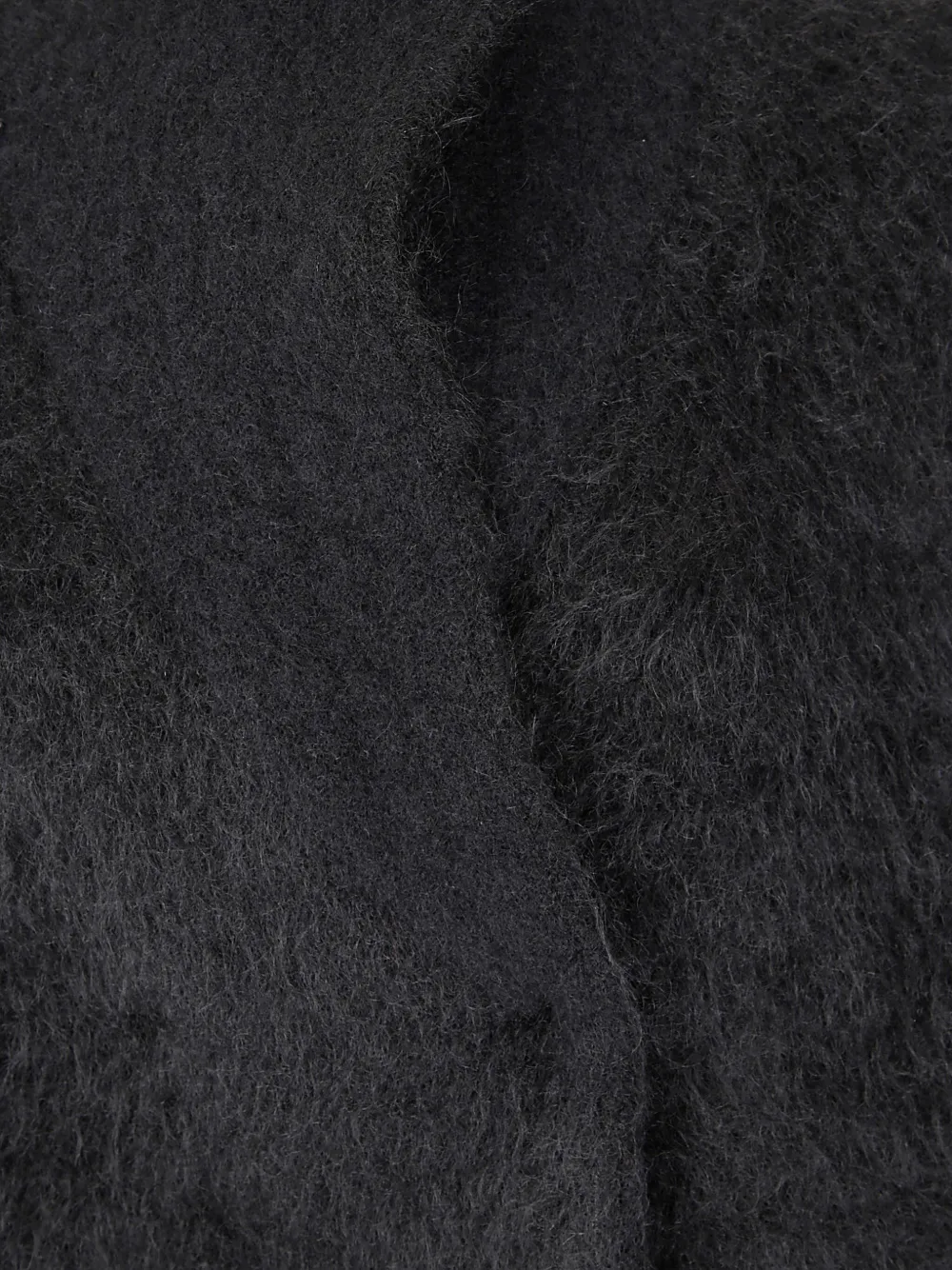 Boboutic Jack met hoge hals en dubbele rij knopen Zwart