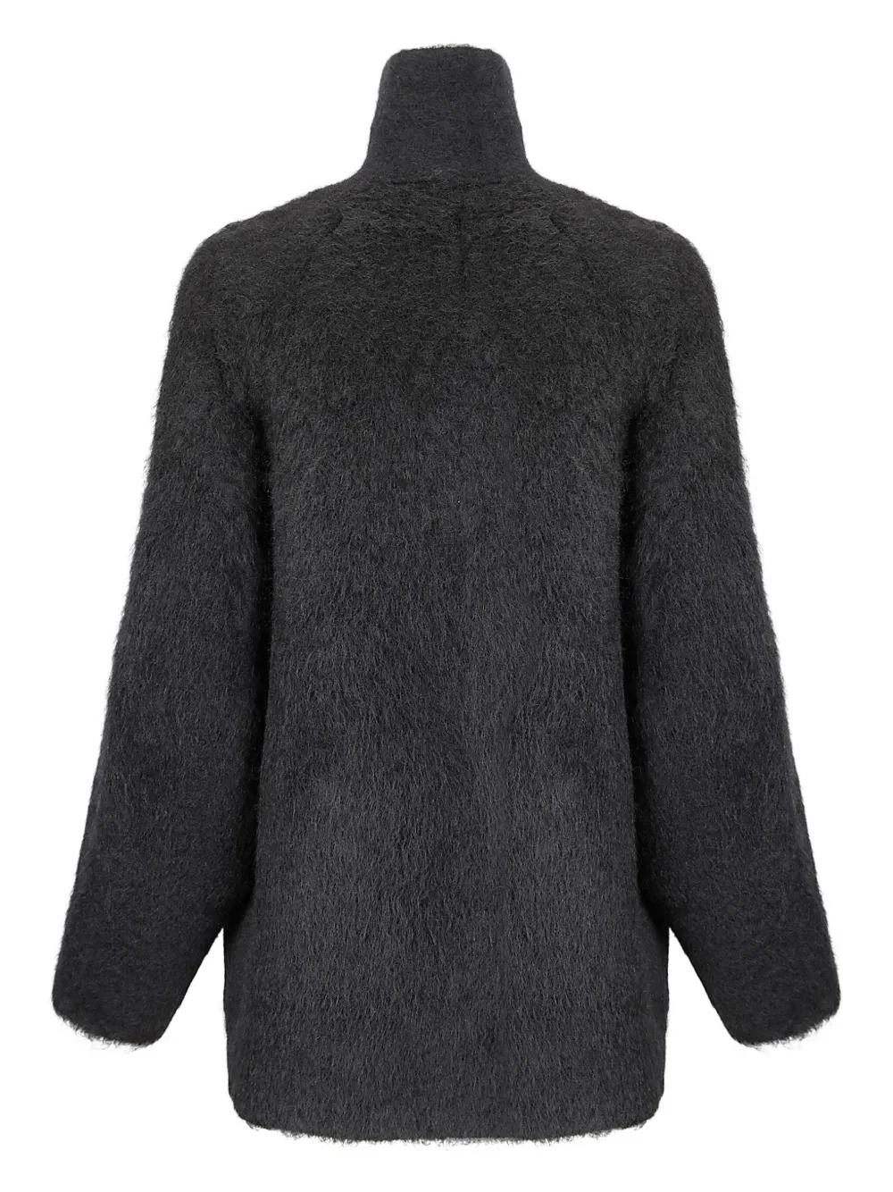 Boboutic chamarra con doble botonadura y cuello de tortuga | Chamarras oversize | Image 2
