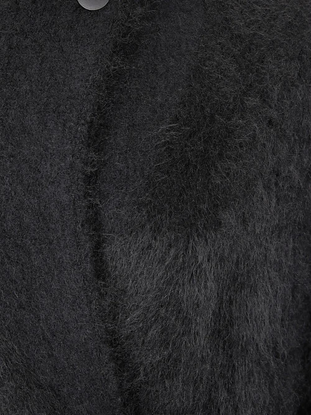 Boboutic Mantel met dubbele rij knopen Zwart