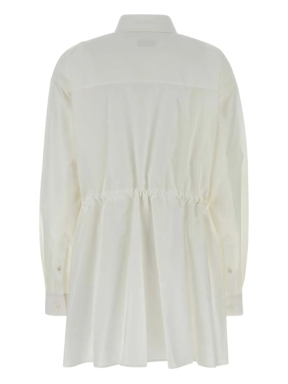 Balenciaga Katoenen shirtjurk - Wit