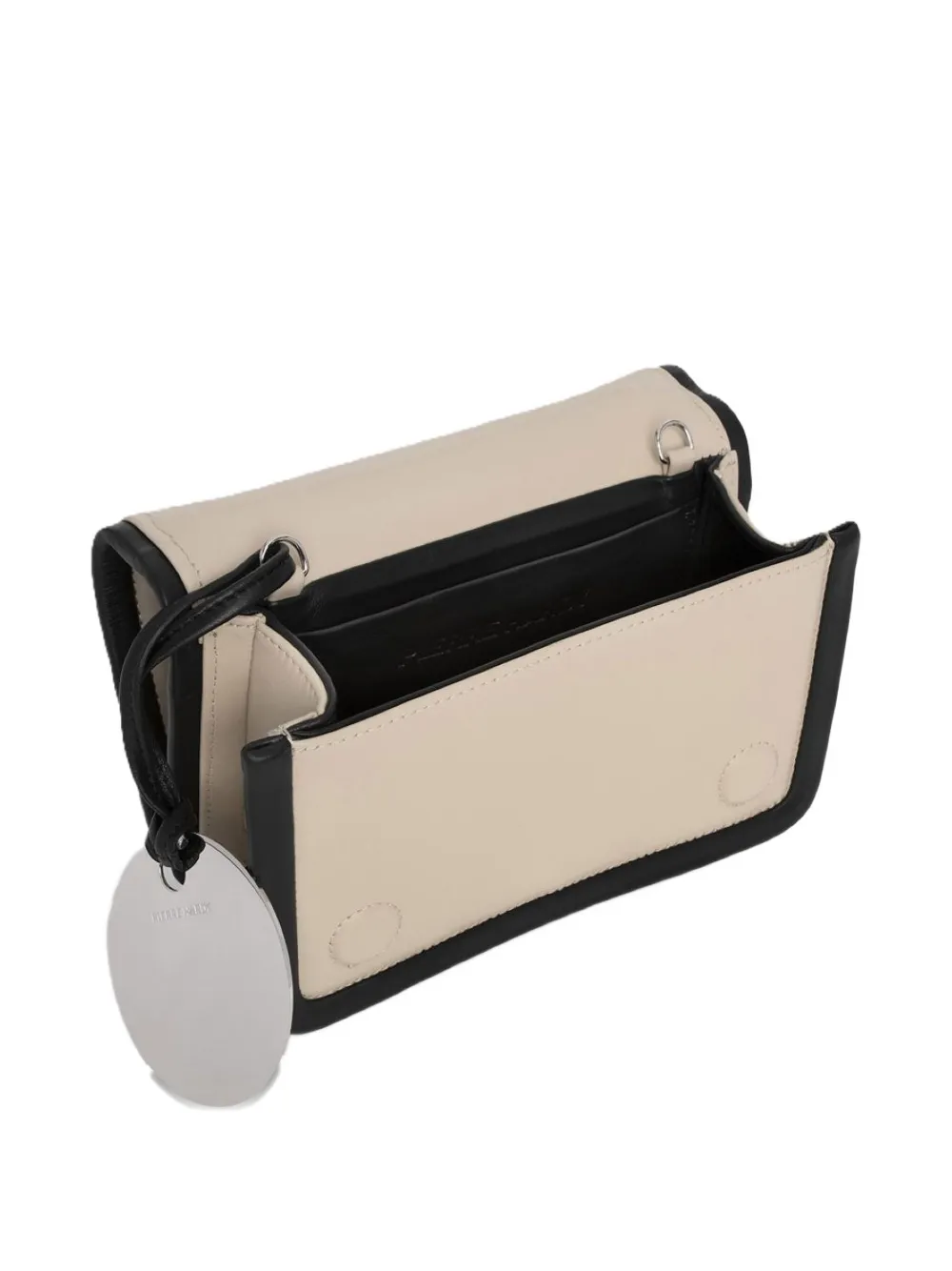 Pierre Hardy Alpha Panelled Shoulder Bag In Neutral