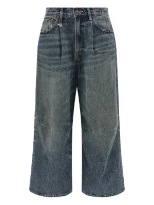 Gucci wide-leg Jeans | Blue | FARFETCH CA