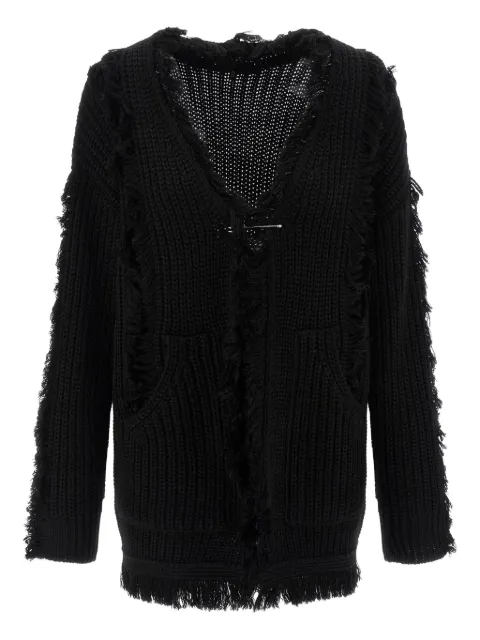 R13 brooch-detail cardigan