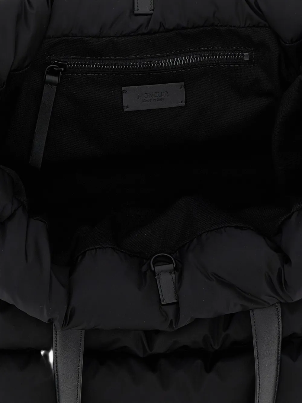 Moncler Caradoc Padded Tote Bag In Black