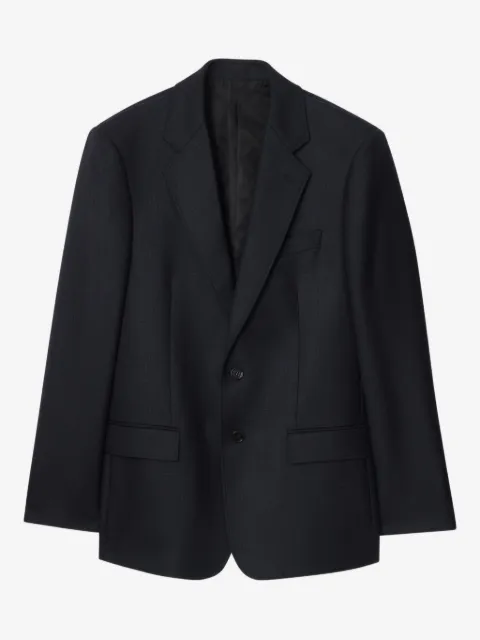 Burberry Check wool tailored jacket