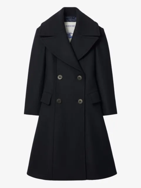 Burberry abrigo con doble botonadura
