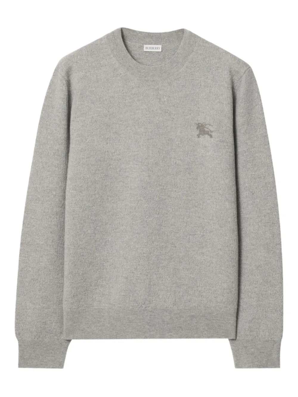 Burberry logo-detail wool sweater | Grey | Image 1